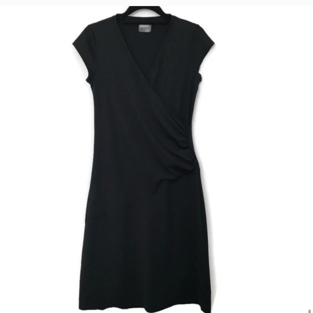 Athleta faux wrap dress
